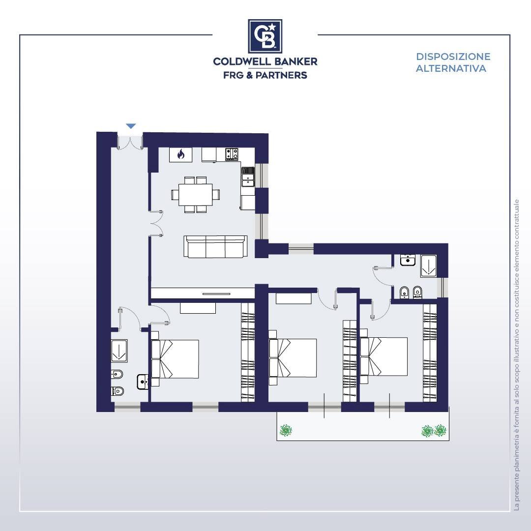 Foto 27 - Appartamento Via Paternocchio, Montefiascone - planimetria 1