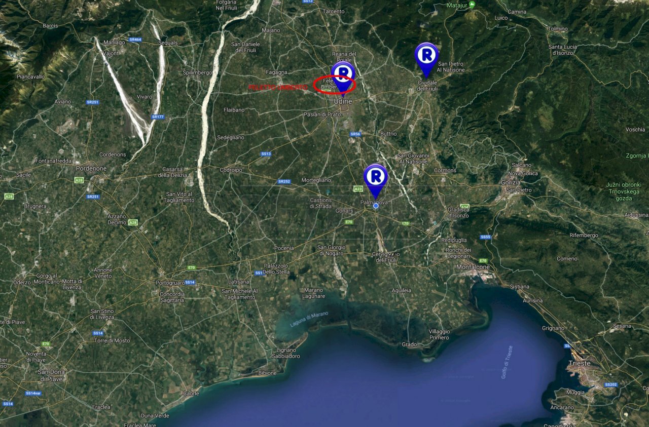 SATELLITARE - Villa Via G. Mameli 3, Tavagnacco - floor plans 1