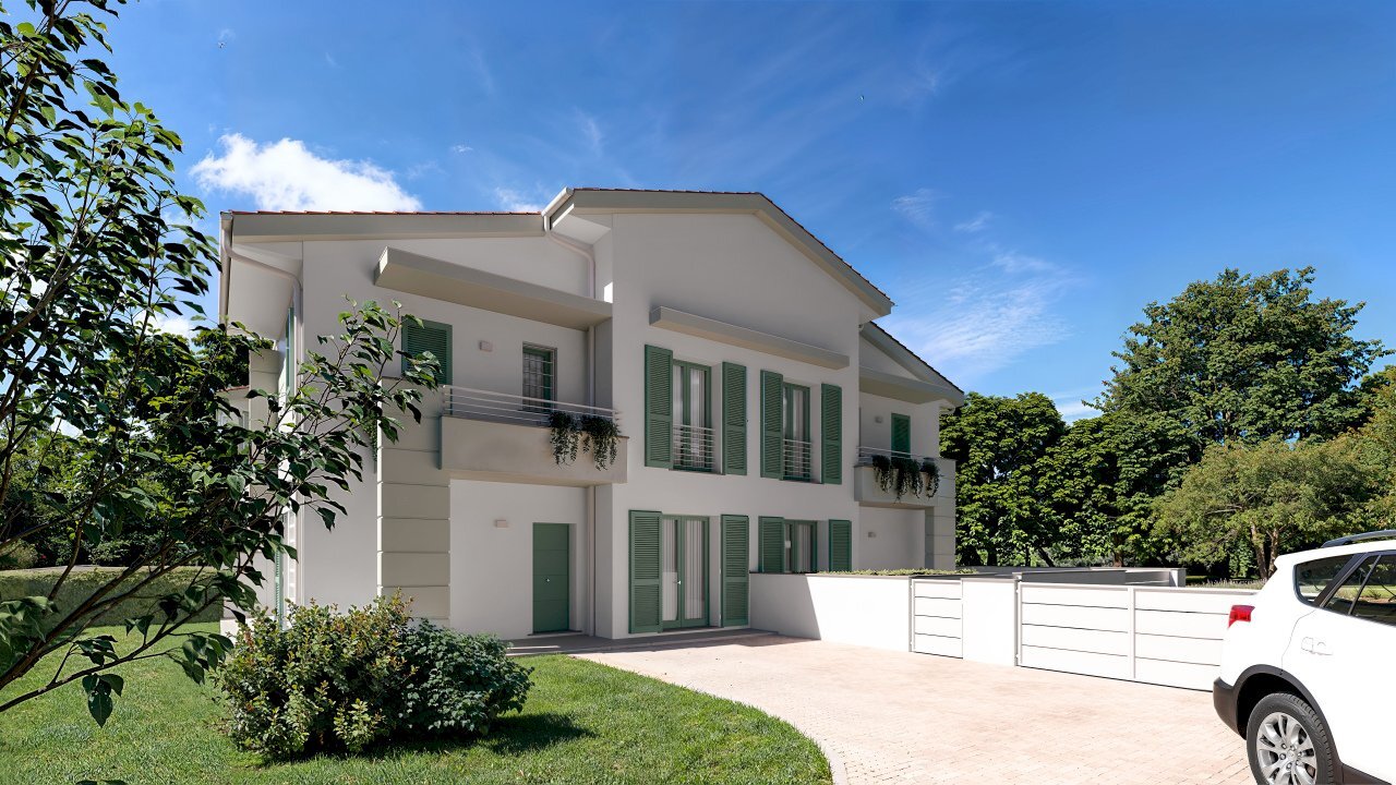 Render - Villa a Schiera Via del Pino, Pontedera - foto 1