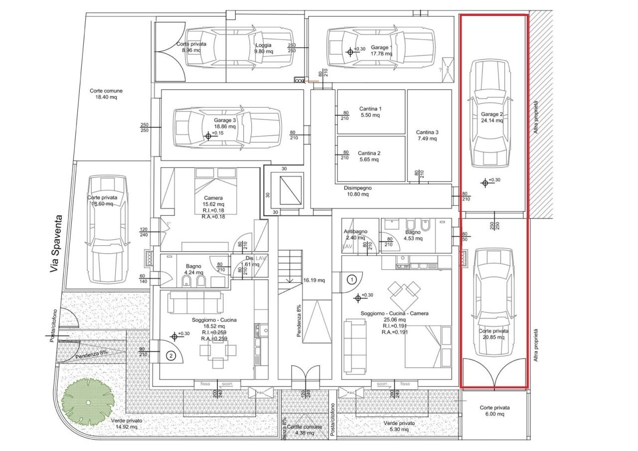 Grande.jpeg - Appartamento Via Niccolò Tommaseo 100, Rimini - planimetria 1