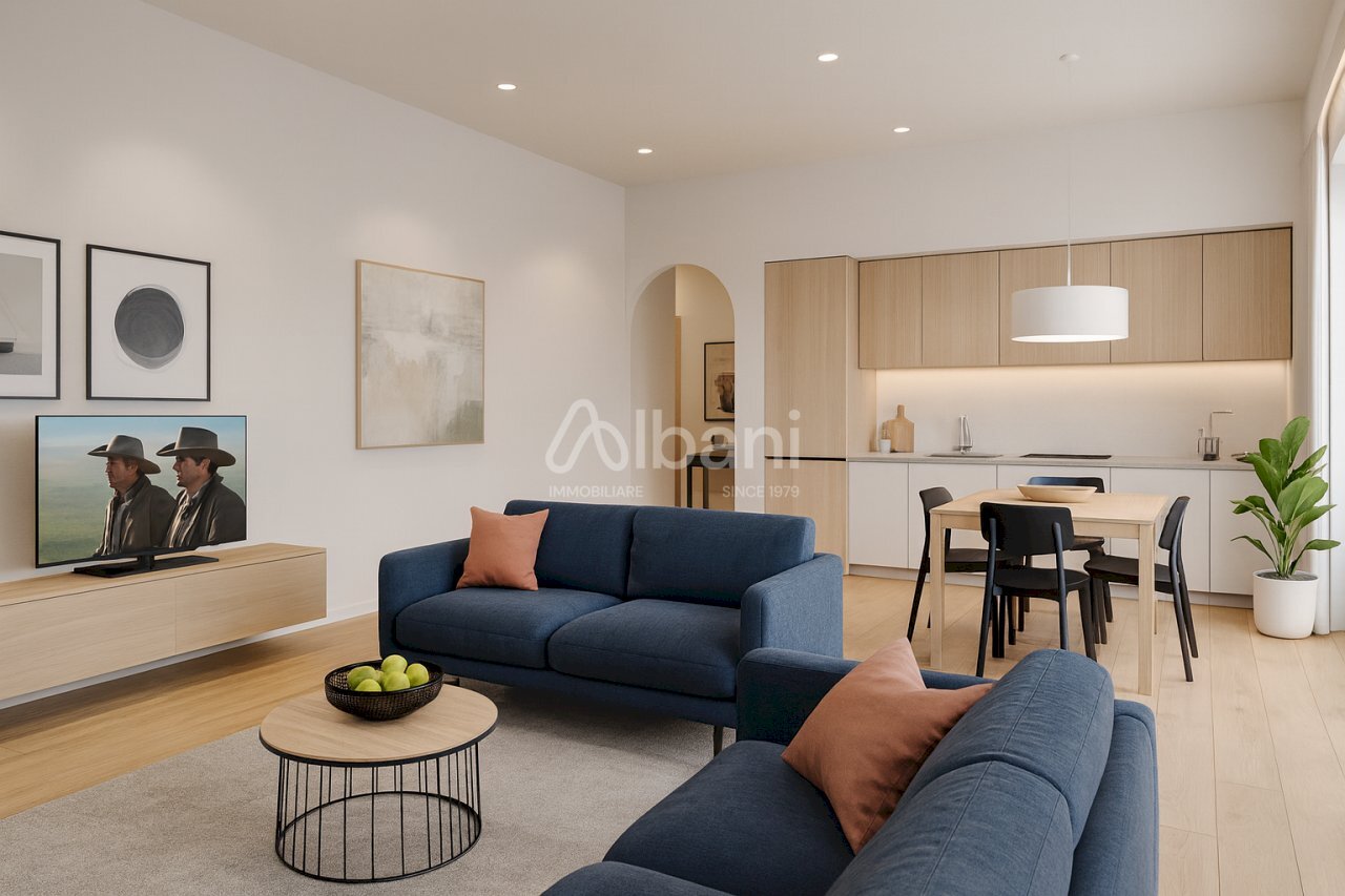 SP681_RENDER zona giorno.png - Quadrilocale La Spezia - foto 2