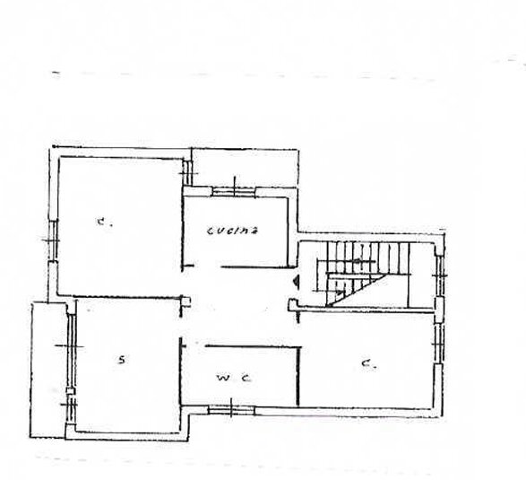 1.png - Quadrilocale Via Fratelli Canepa 48B, Serra Riccò - planimetria 1