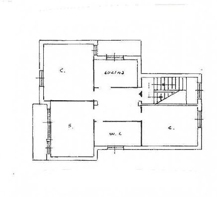 1.png - Four-room apartment Via Fratelli Canepa 48B, Serra Riccò - floor plans 1