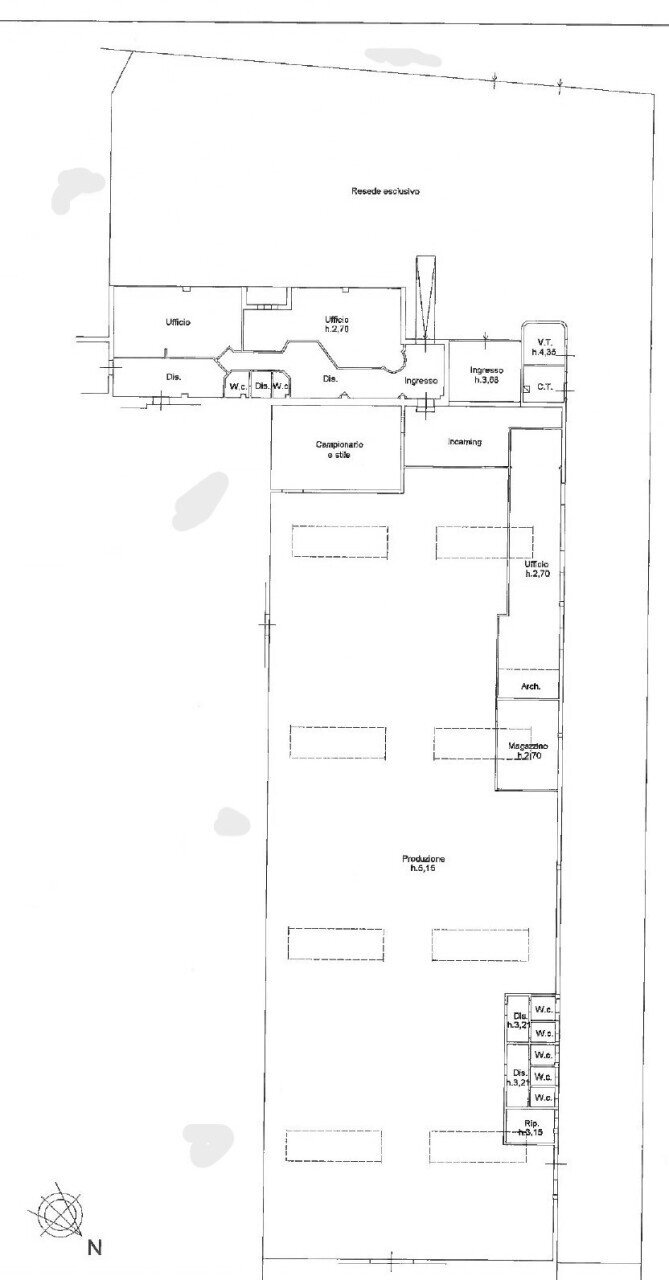 Planimetria.jpg - Laboratorio Via Castonella, Campi Bisenzio - planimetria 1