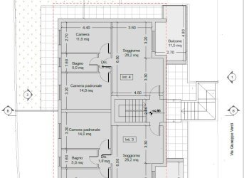 PIANO PRIMO.png - Trilocale Via Giuseppe Verdi, Guidonia Montecelio - foto 3