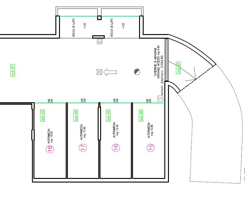 planimetria - Box Via Caduti per la Libertà 257, Cervia - photo 3