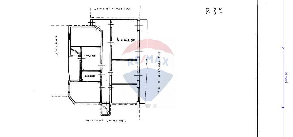 Pianta 2D - Appartamento via federico ciccaglione
 
10, Catania - planimetria 1