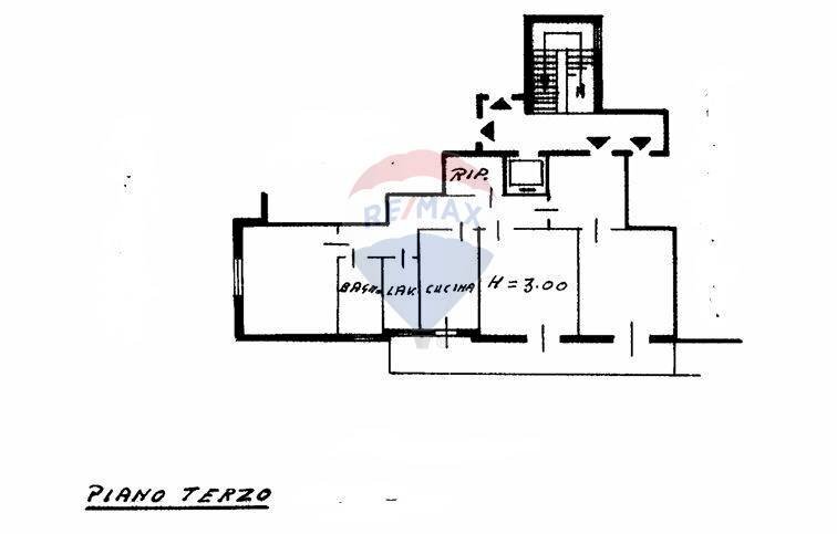 Pianta 2D - Trilocale Via Francesco Cilea
 
3, San Giovanni la Punta - planimetria 1