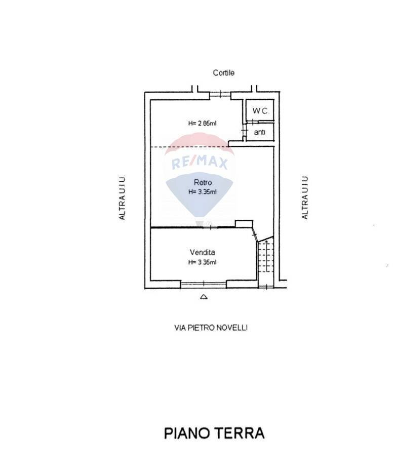 Pianta 2D - Locale Commerciale Via Pietro Novelli
 
18, Siracusa - planimetria 1