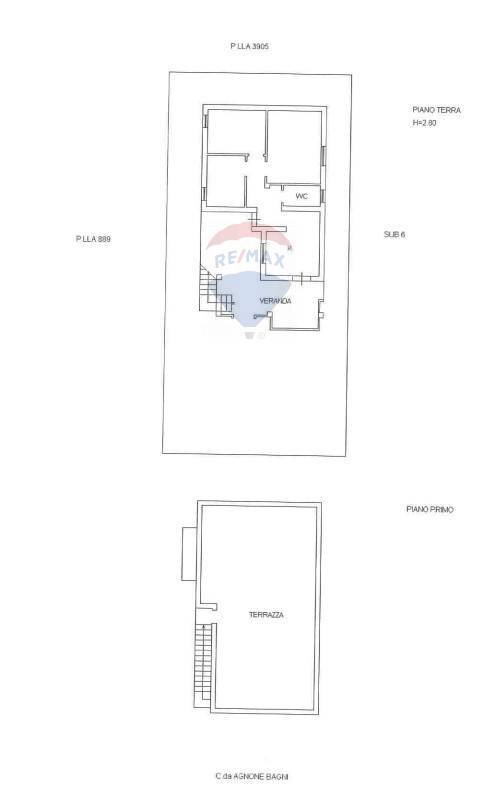 Pianta 2D - Villa Contrada Agnone Bagni
 
snc, Augusta - planimetria 1
