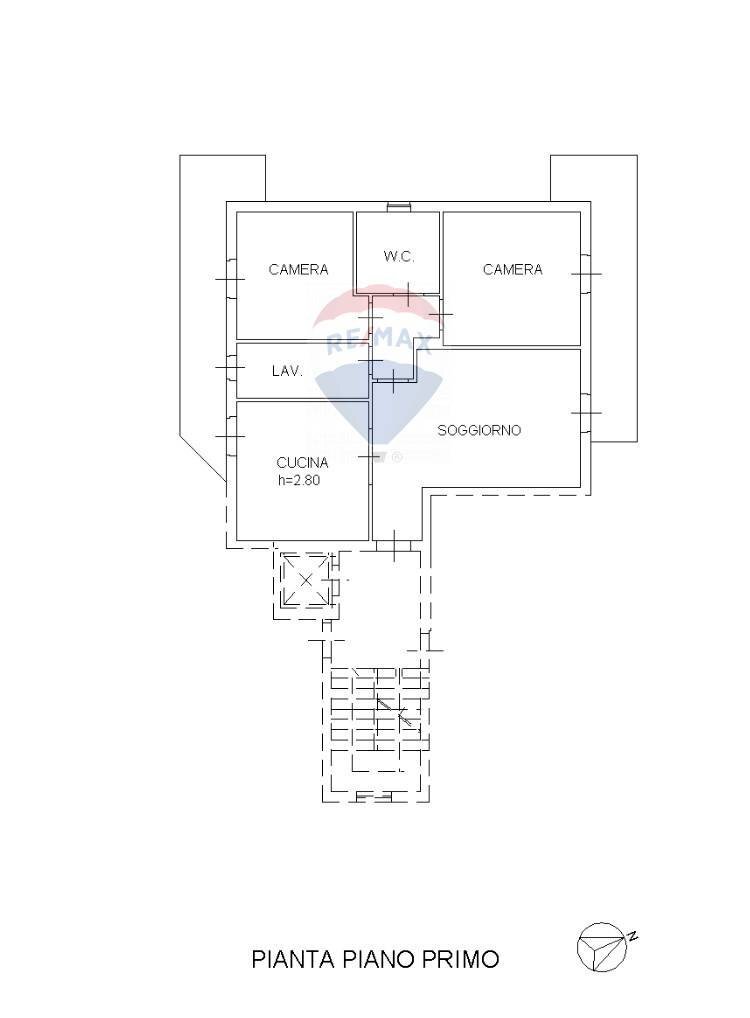 Pianta 2D - Trilocale Via Sottotenente Lombardo
 
13, San Pietro Clarenza - planimetria 1