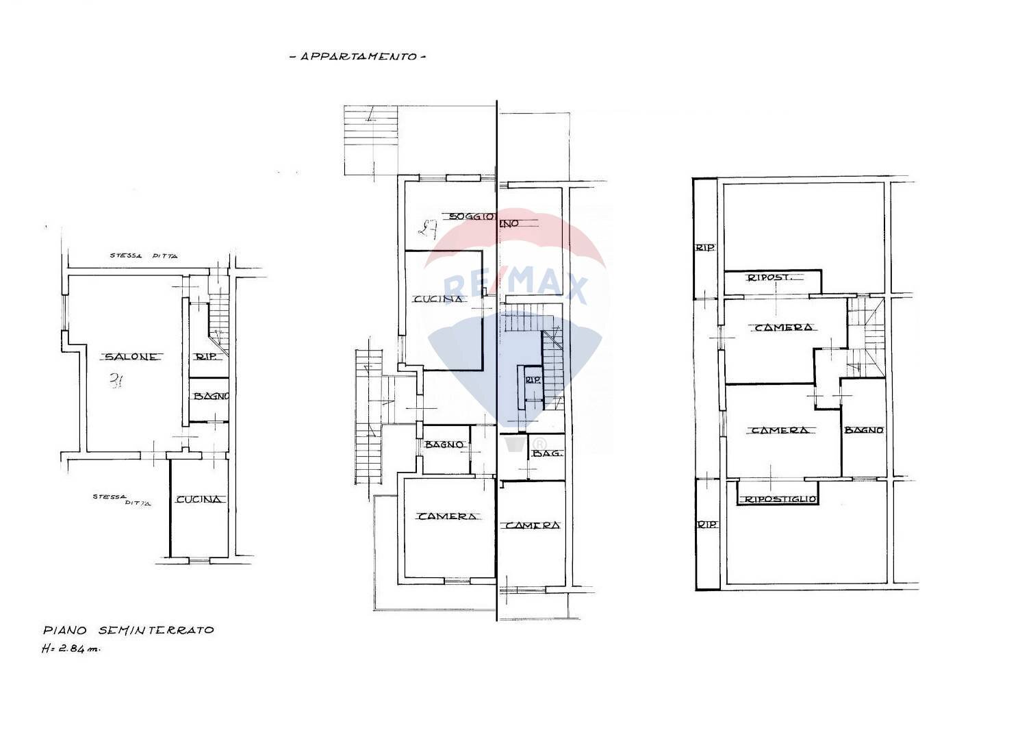 Pianta 2D - Casa semi indipendente Via delle Petunie
 
6, Rocca Priora - planimetria 1