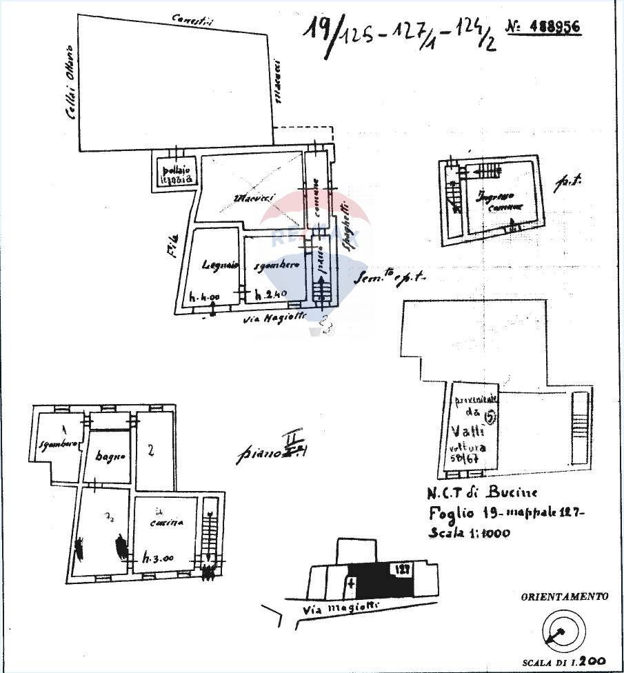 Pianta 2D - Appartamento VIA MAGIOTTI
 
31, Bucine - planimetria 1