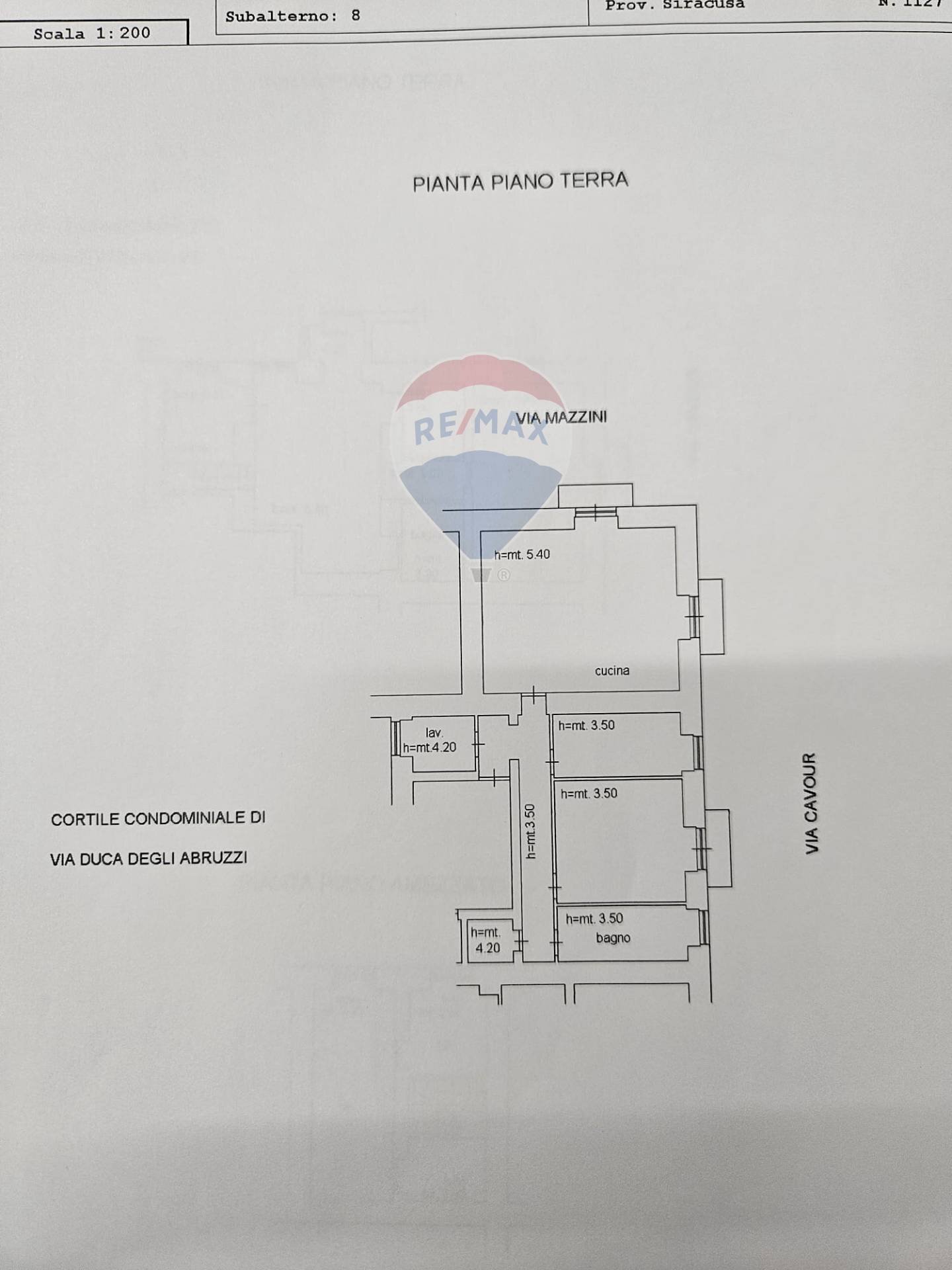 Pianta 2D - Apartment VIA DUCA DEGLI ABRUZZI
 
147, Carlentini - floor plans 1