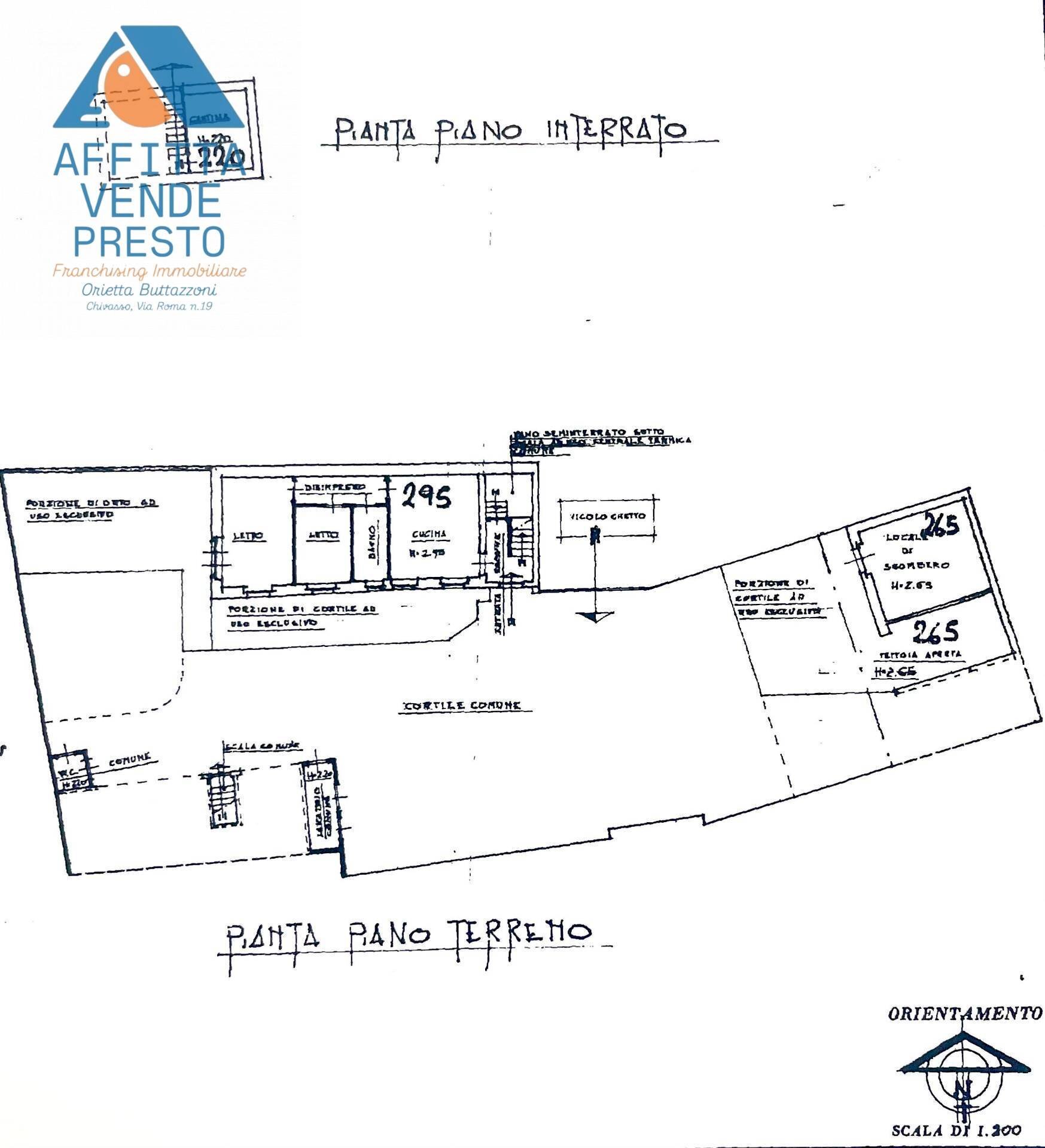Foto 3 - Independent house VIA GHETTO
 
13, Verolengo - floor plans 1