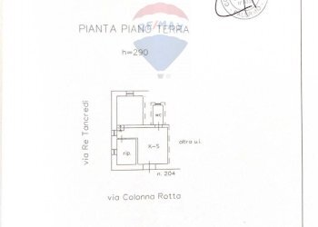 Pianta 2D - Trilocale Via Colonna Rotta
 
204, Palermo - foto 22