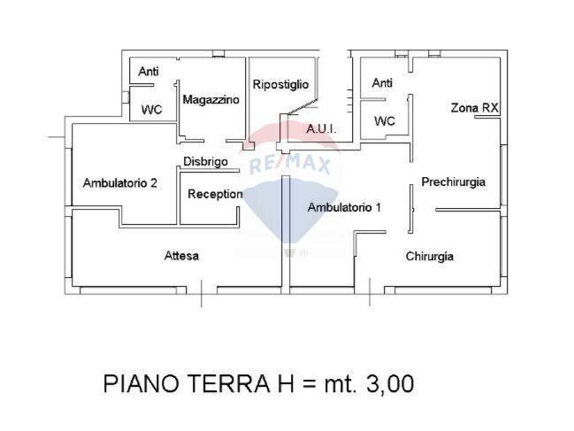 Pianta 2D - Commercial Premises Via XVIII Giugno
 
68, Susegana - floor plans 1