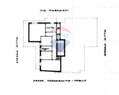 Pianta 2D - Appartamento Via Pietro Mascagni
 
41, Ragusa - planimetria 1