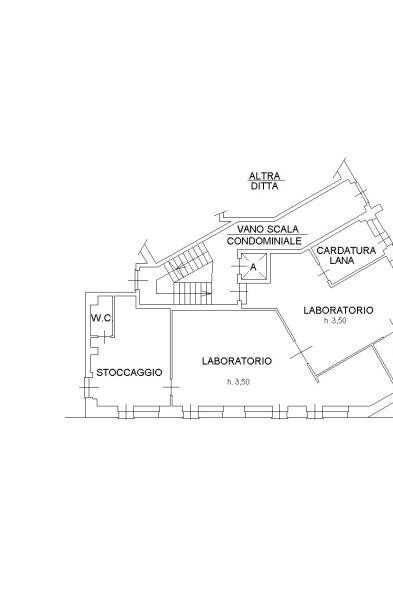Negozio via Ortigara, 1/b, Mondovì - planimetria 1
