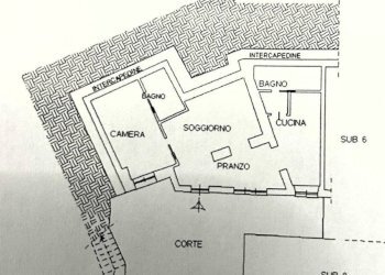 Planimetria - Trilocale corso Giuseppe Mazzini, Camogli - foto 24