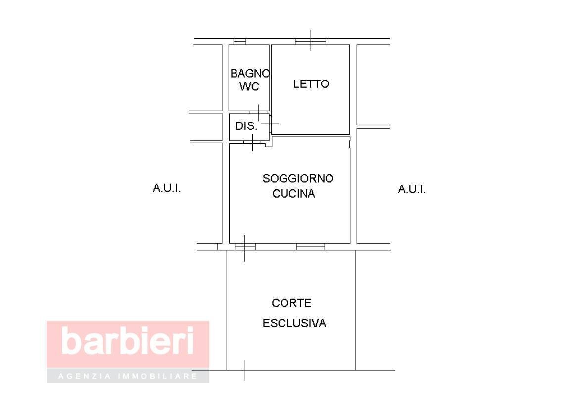 Foto 24 - Two-room apartment via vesuvio
 
1, Cervia - floor plans 1