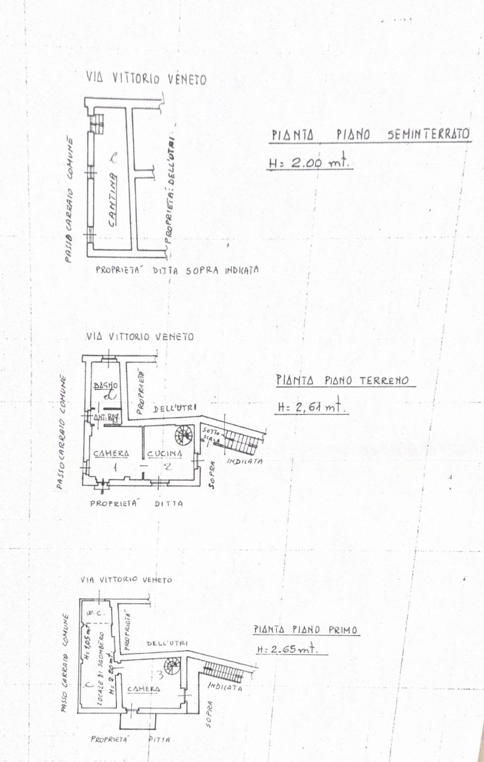 Villa via Vittorio Veneto, 15, Gassino Torinese - planimetria 1