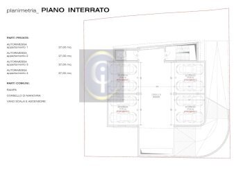 PLANIMETRIA PIANO INTERRATO - Quadrilocale Brescia - foto 16