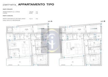 PLANIMETRIA APPARTAMENTO TIPO - Quadrilocale Brescia - foto 17
