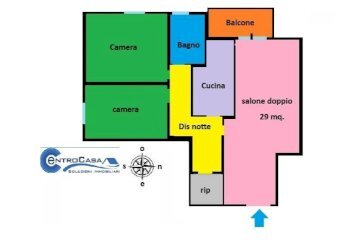 Planimetria - Quadrilocale San Lazzaro di Savena - foto 42