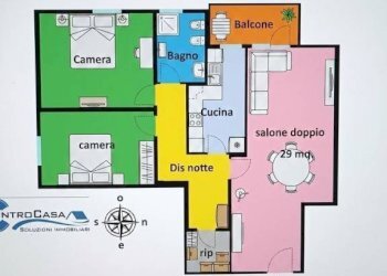 Planimetria - Quadrilocale San Lazzaro di Savena - foto 45