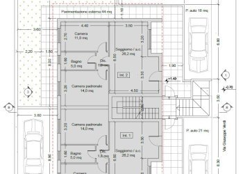 PIANO TERRA.png - Trilocale Via Giuseppe Verdi, Guidonia Montecelio - foto 3