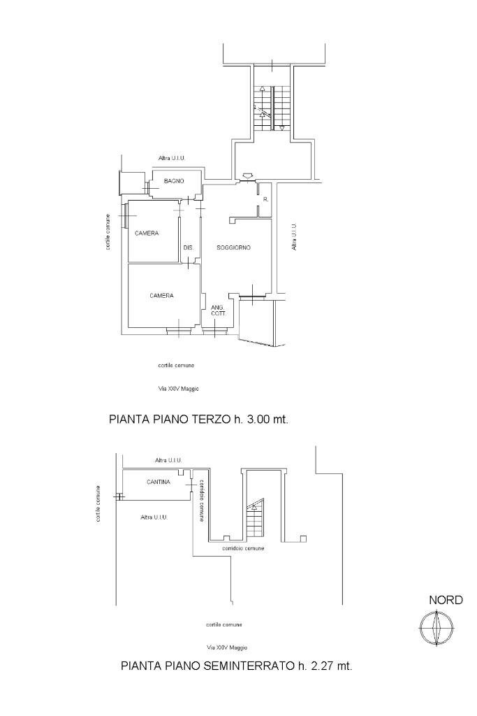 Trilocale Via XXIV maggio, Trofarello - planimetria 1
