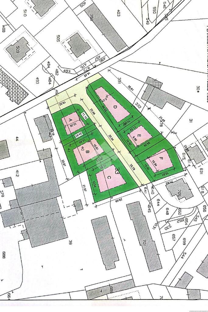Terreno edificabile Borgata rivata, Reano - planimetria 1