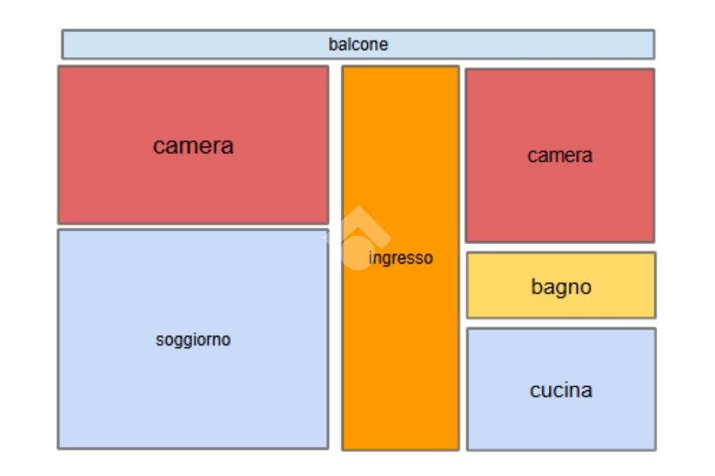 Four-room apartment Borgo Savoia, Coazze - floor plans 1