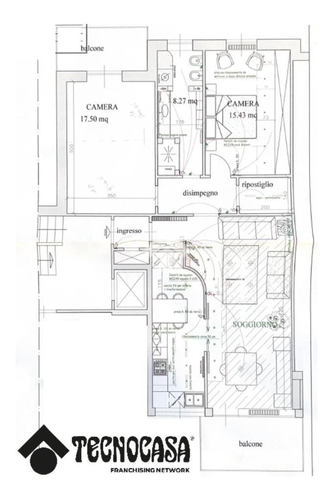 Apartment Viale Ovidio, Gassino Torinese - floor plans 1