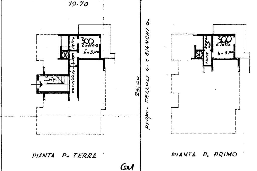 Two-room apartment Viale Segantini, Cesenatico - floor plans 1