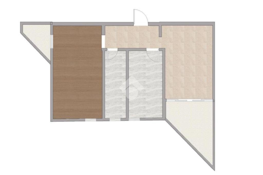 Two-room apartment Viale Fulvio Testi, Milano (neighborhood Bicocca) - floor plans 1