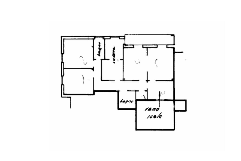 Appartamento Corso Europa, Genova (zona Sturla) - planimetria 1