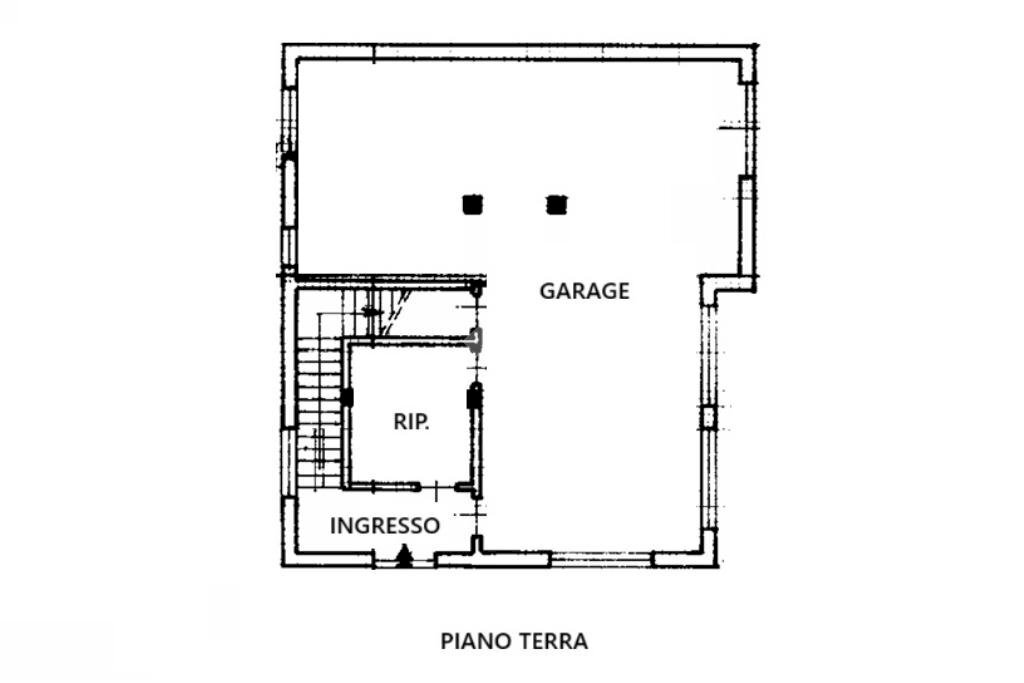 Villa Via Monsignor Montiglio Carlo, Livorno Ferraris - planimetria 1