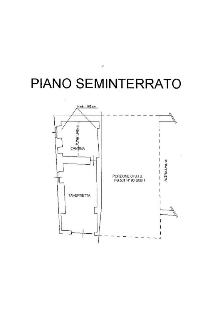 Casa semi indipendente Via Villa Sotto, Pray - planimetria 1