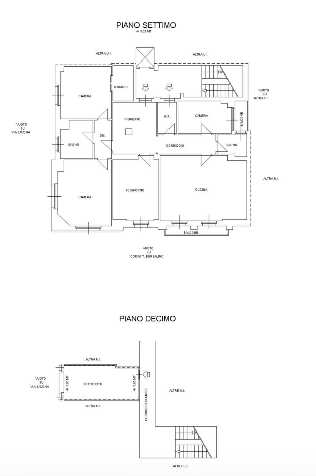 Foto 42 - Appartamento Alessandria - planimetria 1