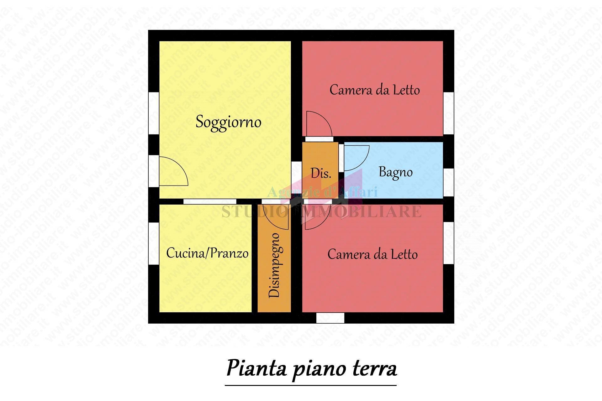 Foto 12 - Four-room apartment Strada Rovigo, Ostiglia - floor plans 1