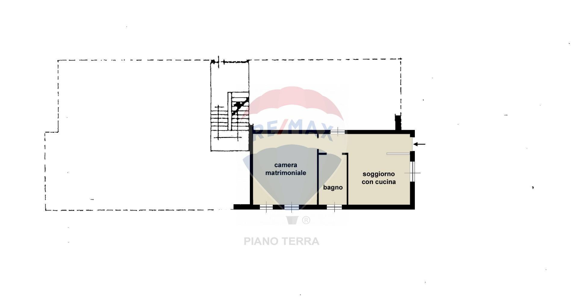 Pianta 2D - Bilocale viale varese
 
27, Viggiù - planimetria 1