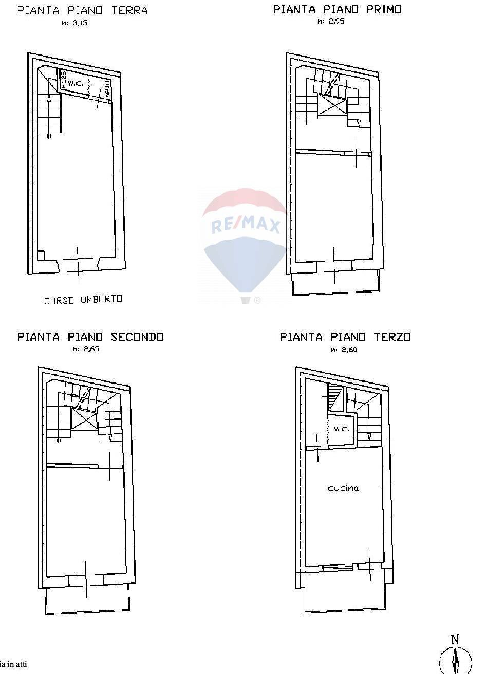 Pianta 2D - Semi-detached house Corso Umberto
 
103, Motta Camastra - photo 3