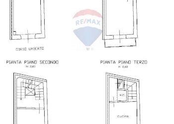 Pianta 2D - Casa semi indipendente Corso Umberto
 
103, Motta Camastra - foto 3