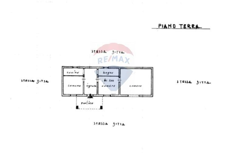 Foto 5 - Casa indipendente strada provinciale 34, Caltagirone - planimetria 1