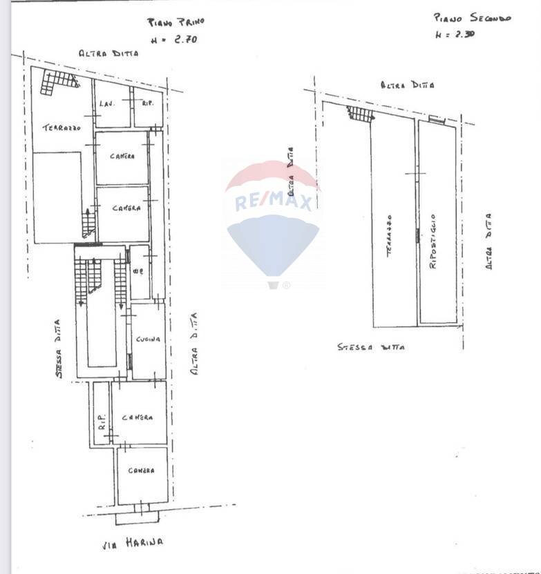 Pianta 2D - Appartamento Via Marina
 
102, Fiumefreddo di Sicilia - planimetria 1