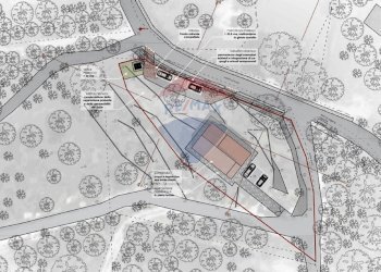 Pianta 2D - Terreno edificabile Loro Ciuffenna - foto 3