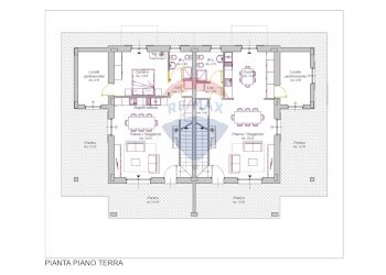 Pianta 2D - Casa semi indipendente Perugia - foto 17