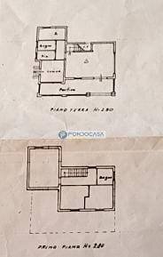 scheda catastale - Villa via stradella, Massa - planimetria 1